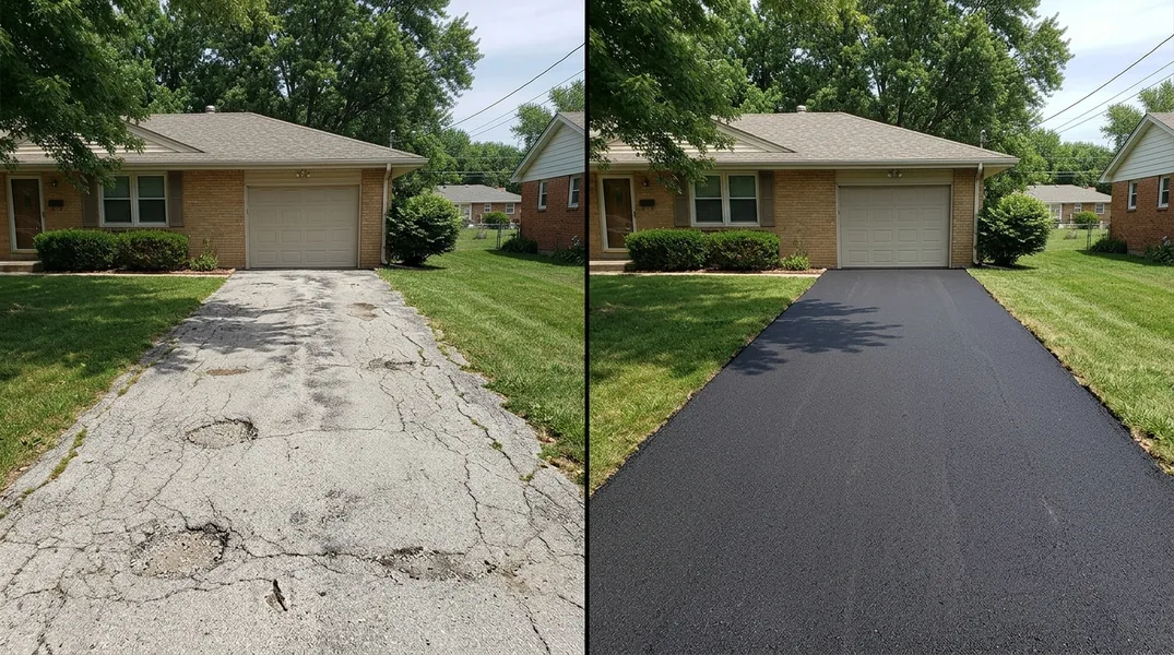 Paving Steep Driveway Aprons in Columbia's Historic Near-Downtown Blocks