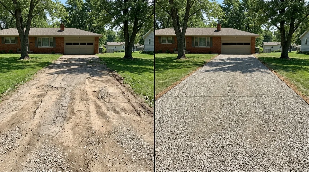 Spring Hail and Winter Ice: What They Do to Boone County Driveways