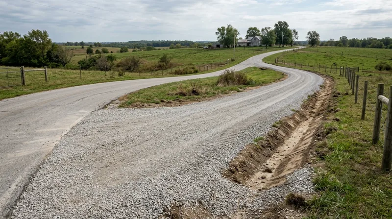 Gravel Driveway Installation & Grading Columbia